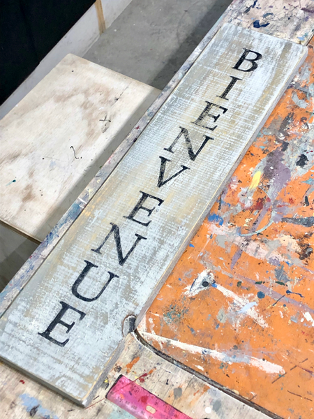 Bienvenue (French Welcome)